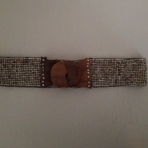 Anthropologie beaded belt